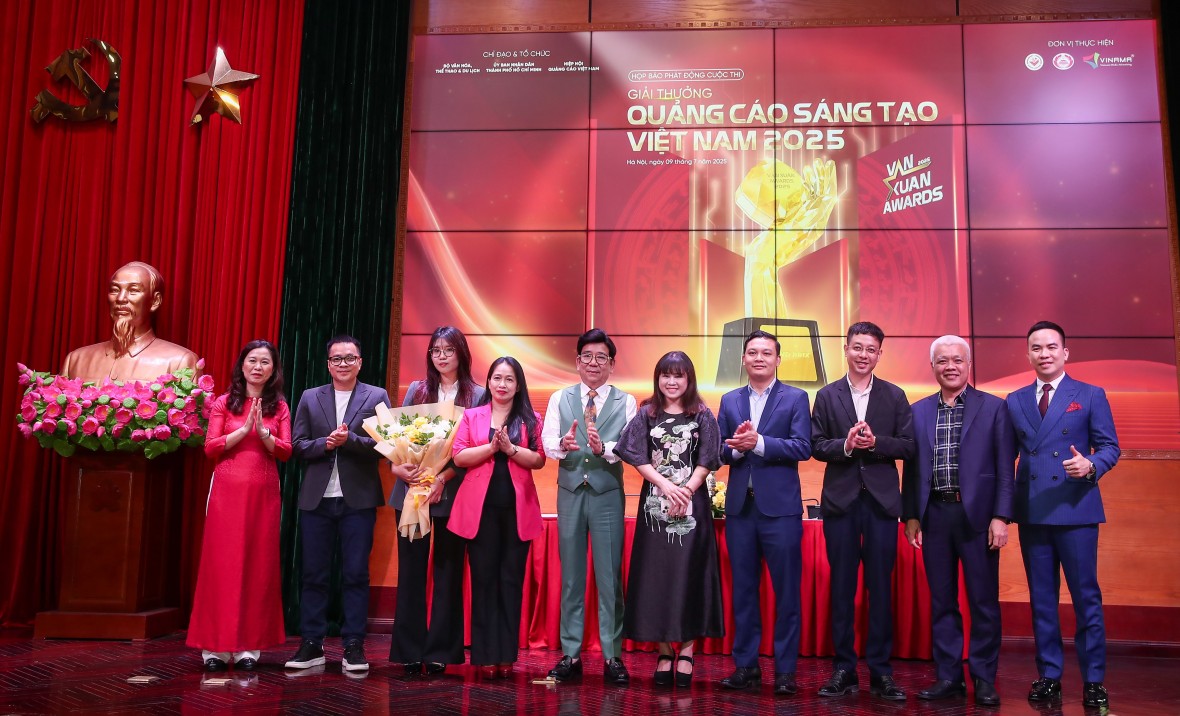 Giải thưởng Quảng cáo sáng tạo Việt Nam - Vạn Xuân Awards 2025: Tự hào vì một Việt Nam không giới hạn!