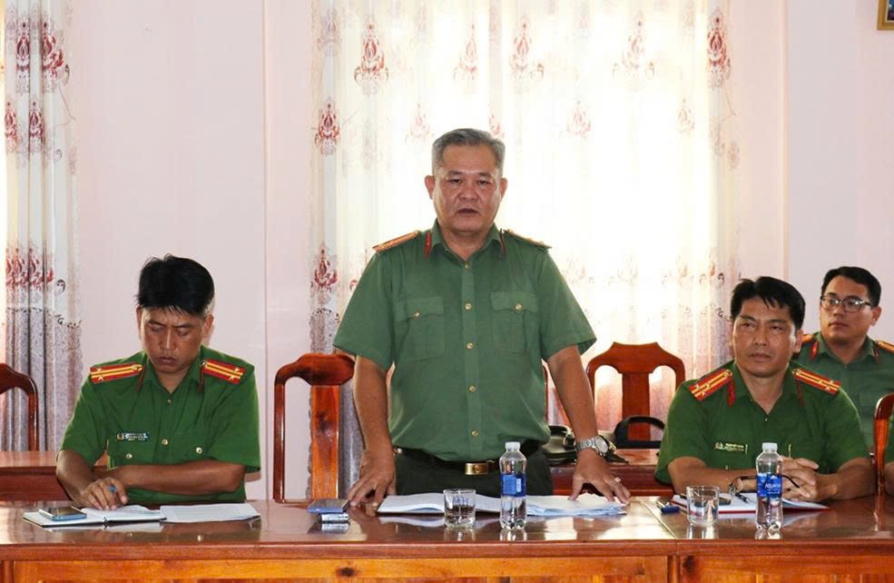 Triển khai Kế hoạch theo dõi, hướng dẫn thực hiện các mặt công tác tại Công an xã trong tỉnh An Giang