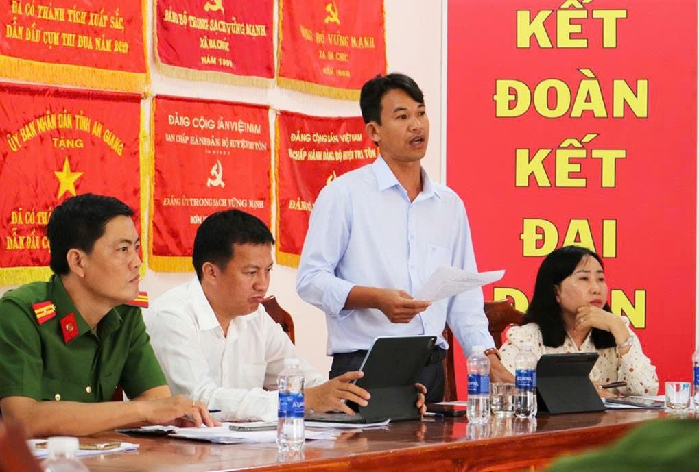 Triển khai Kế hoạch theo dõi, hướng dẫn thực hiện các mặt công tác tại Công an xã trong tỉnh An Giang