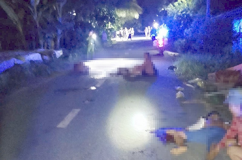 Hiện trường nơi xảy ra vụ việc. Hiện trường nơi xảy ra vụ việc.