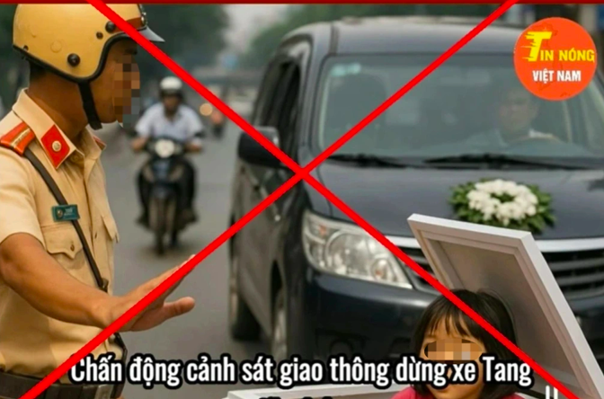Video chia sẻ trên mạng xã hội là không đúng sự thật (Ảnh chụp từ clip). Video chia sẻ trên mạng xã hội là không đúng sự thật (Ảnh chụp từ clip).
