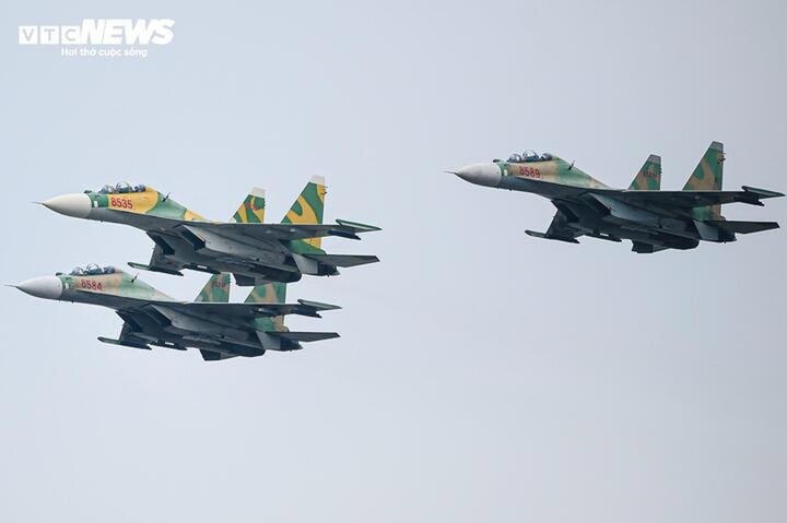 Su-30MK2 c&oacute; thể đạt vận tốc tối đa gấp 2 lần vận tốc &acirc;m thanh. (Ảnh: VTC News)