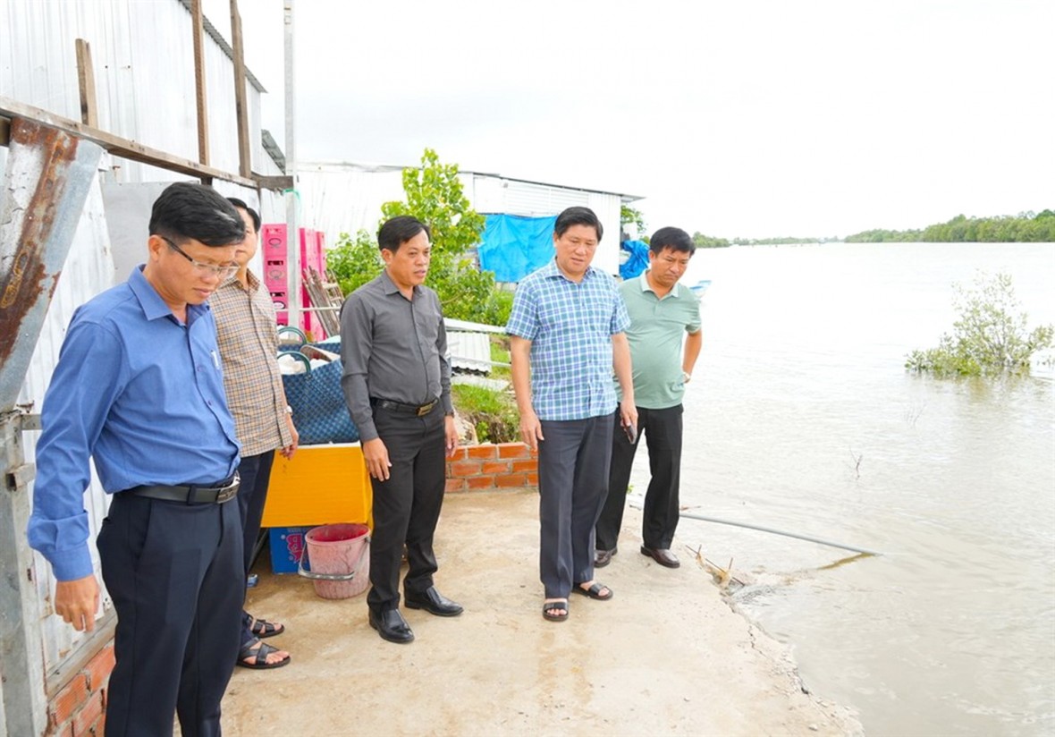 Từ đầu năm đến nay, thiên tai gây thiệt hại nặng nề tại Cà Mau