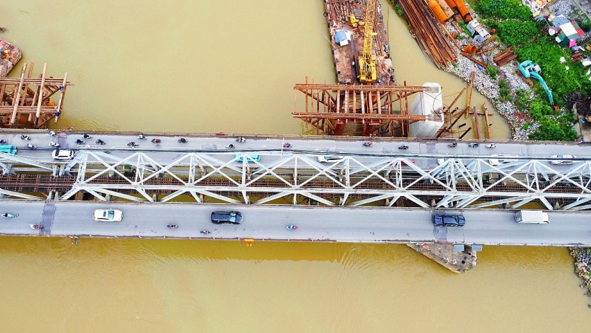 Cận cảnh Dự án Cầu Đuống mới trước nguy cơ chậm tiến độ Cận cảnh Dự án Cầu Đuống mới trước nguy cơ chậm tiến độ