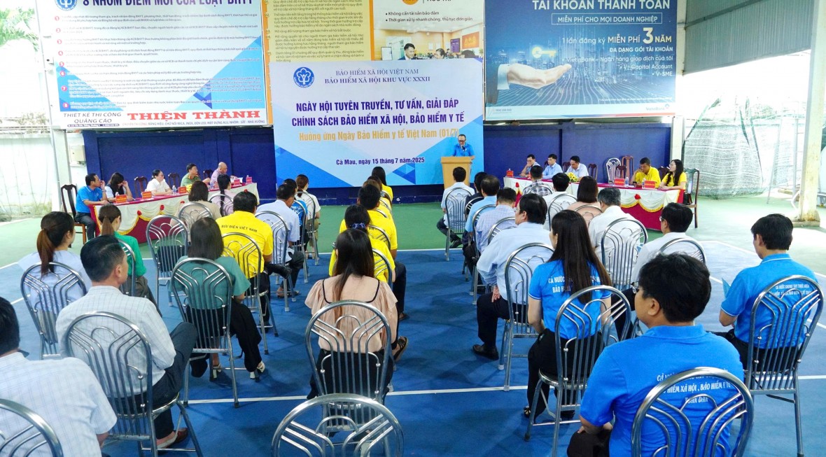 Ra quân truyền thông BHXH, BHYT, Cà Mau hướng tới mục tiêu bao phủ 95% dân số