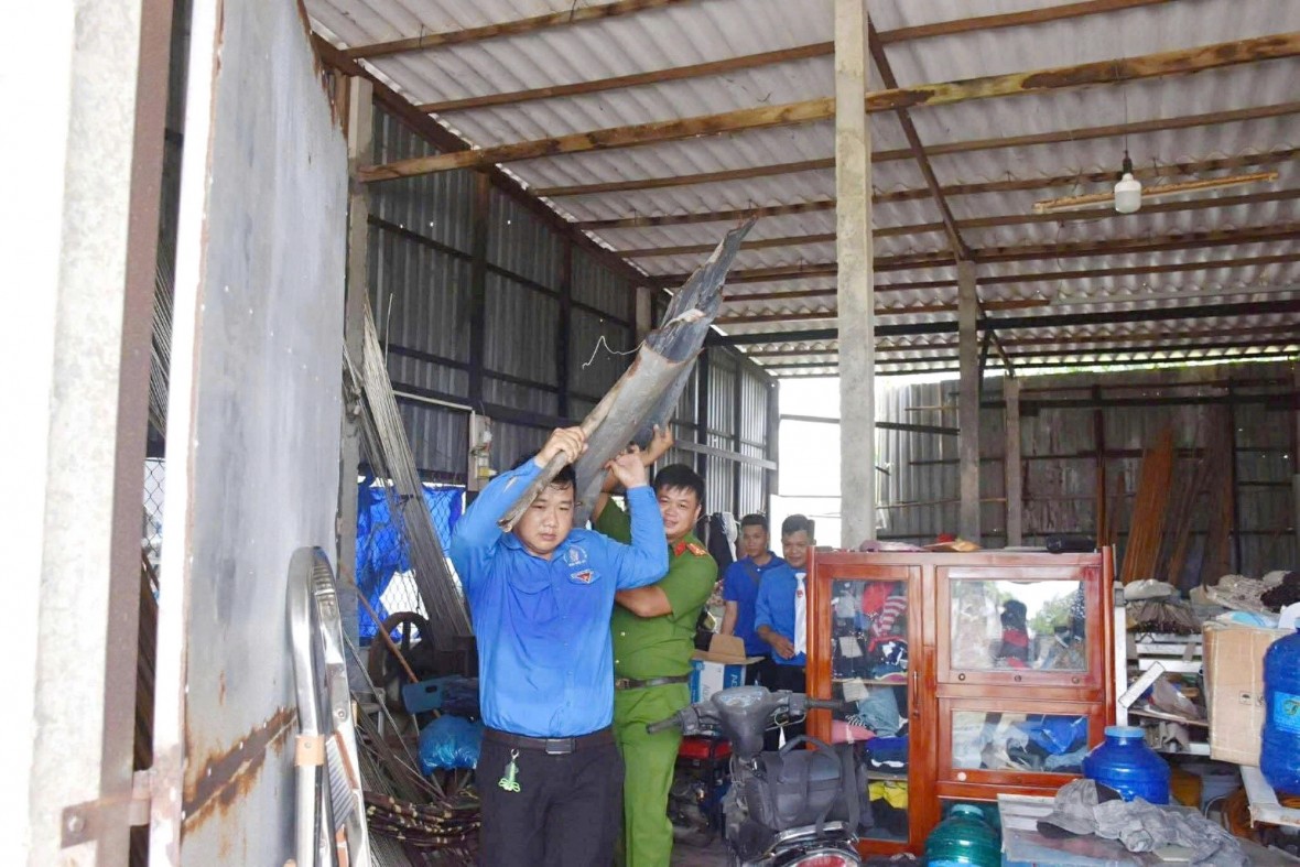 Công an tỉnh Cà Mau hỗ trợ xây nhà cho hội viên Hội Cựu Công an nhân dân