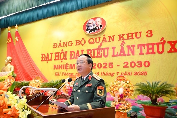 Đại tướng Trịnh Văn Quyết dự Đại hội đại biểu Đảng bộ Quân khu 3 lần thứ X, nhiệm kỳ 2025 - 2030 Đại tướng Trịnh Văn Quyết dự Đại hội đại biểu Đảng bộ Quân khu 3 lần thứ X, nhiệm kỳ 2025 - 2030