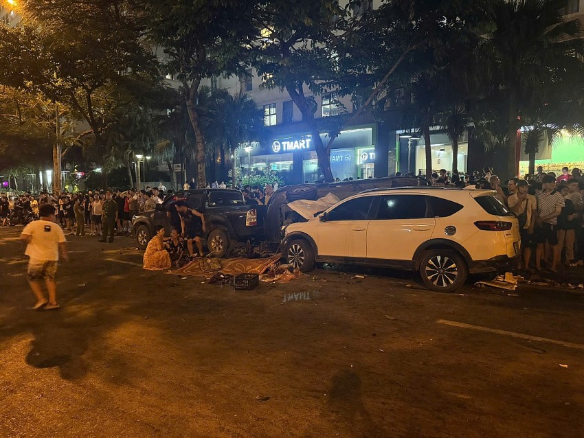 Hiện trường  vụ tai nạn