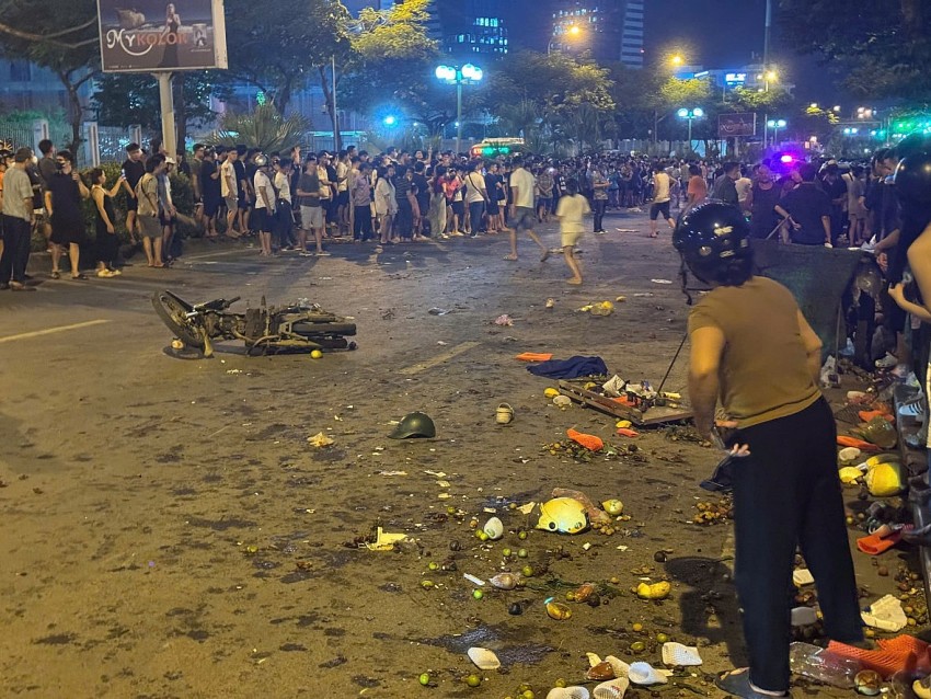 Hiện trường  vụ tai nạn