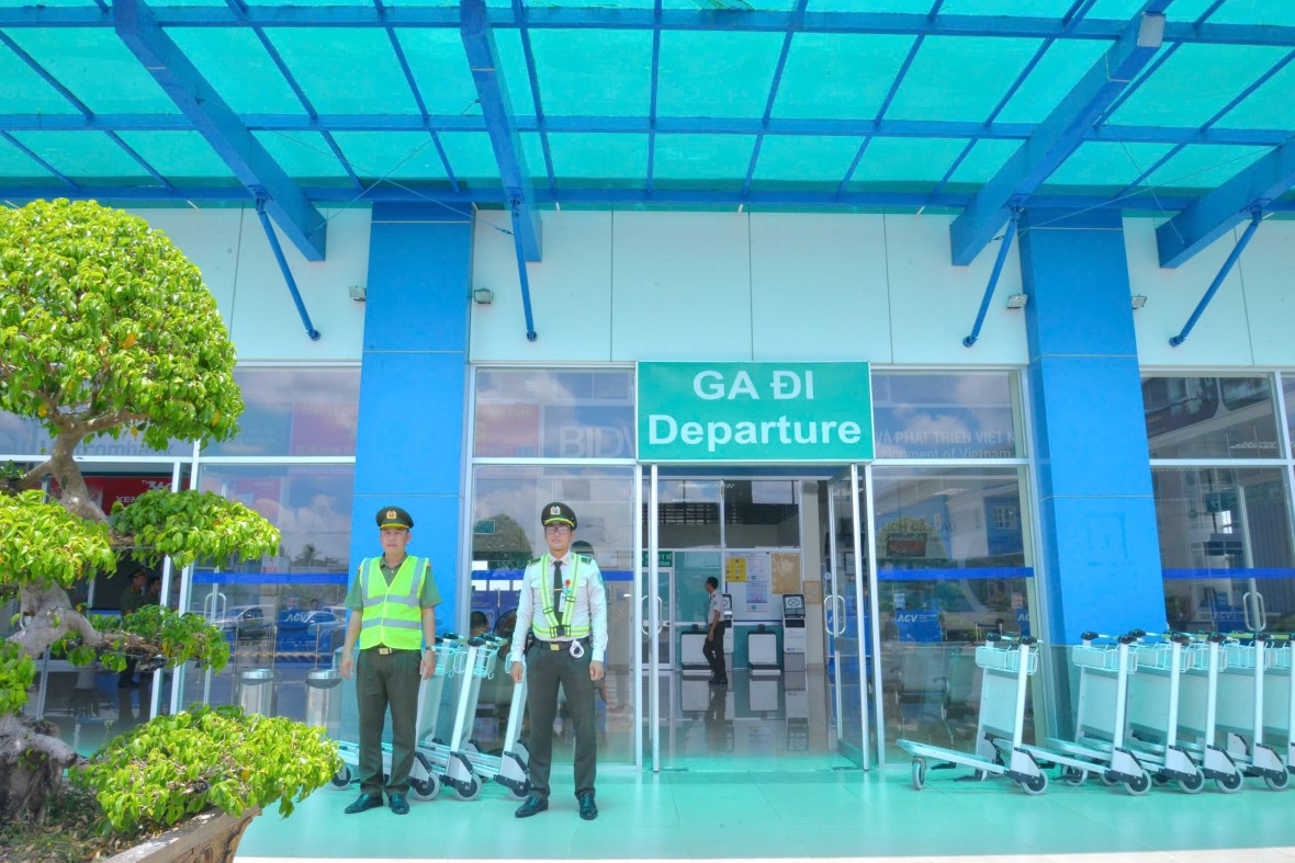 Đảm bảo tuyệt đối an ninh tại Cảng hàng không Cà Mau sau 4 tháng tiếp nhận nhiệm vụ