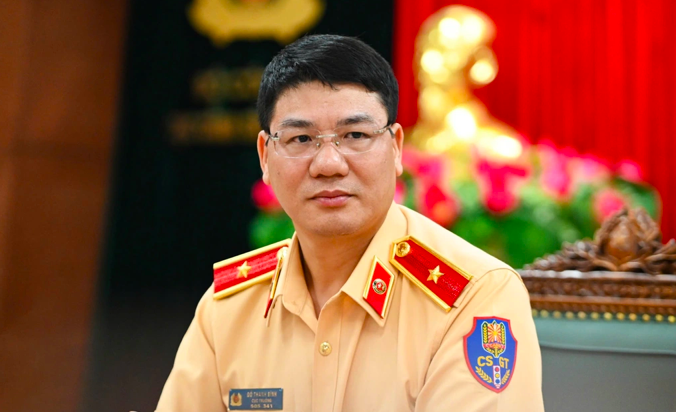Thiếu tướng Đỗ Thanh Bình, Cục trưởng Cục Cảnh sát giao thông (Bộ Công an) (Ảnh: Trần Thanh).