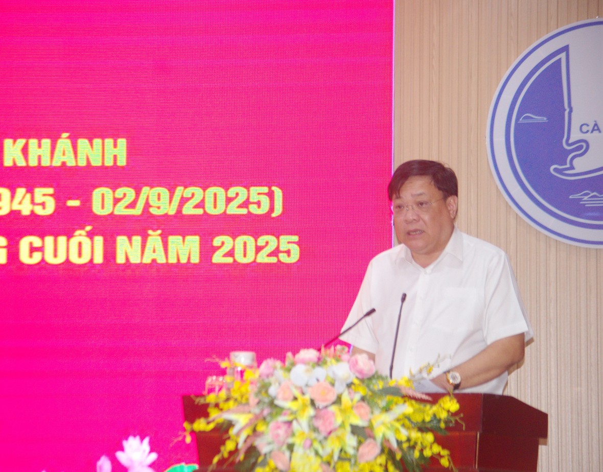 Cà Mau: Thi đua chào mừng Quốc khánh, quyết tâm tăng trưởng GRDP 8,8% trong 6 tháng cuối năm 2025