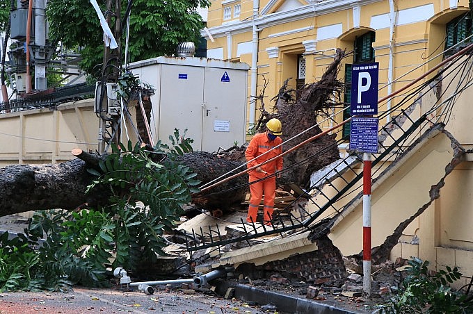 Triển khai một số biện pháp ứng phó ảnh hưởng của bão số 3 trong lĩnh vực Đô thị