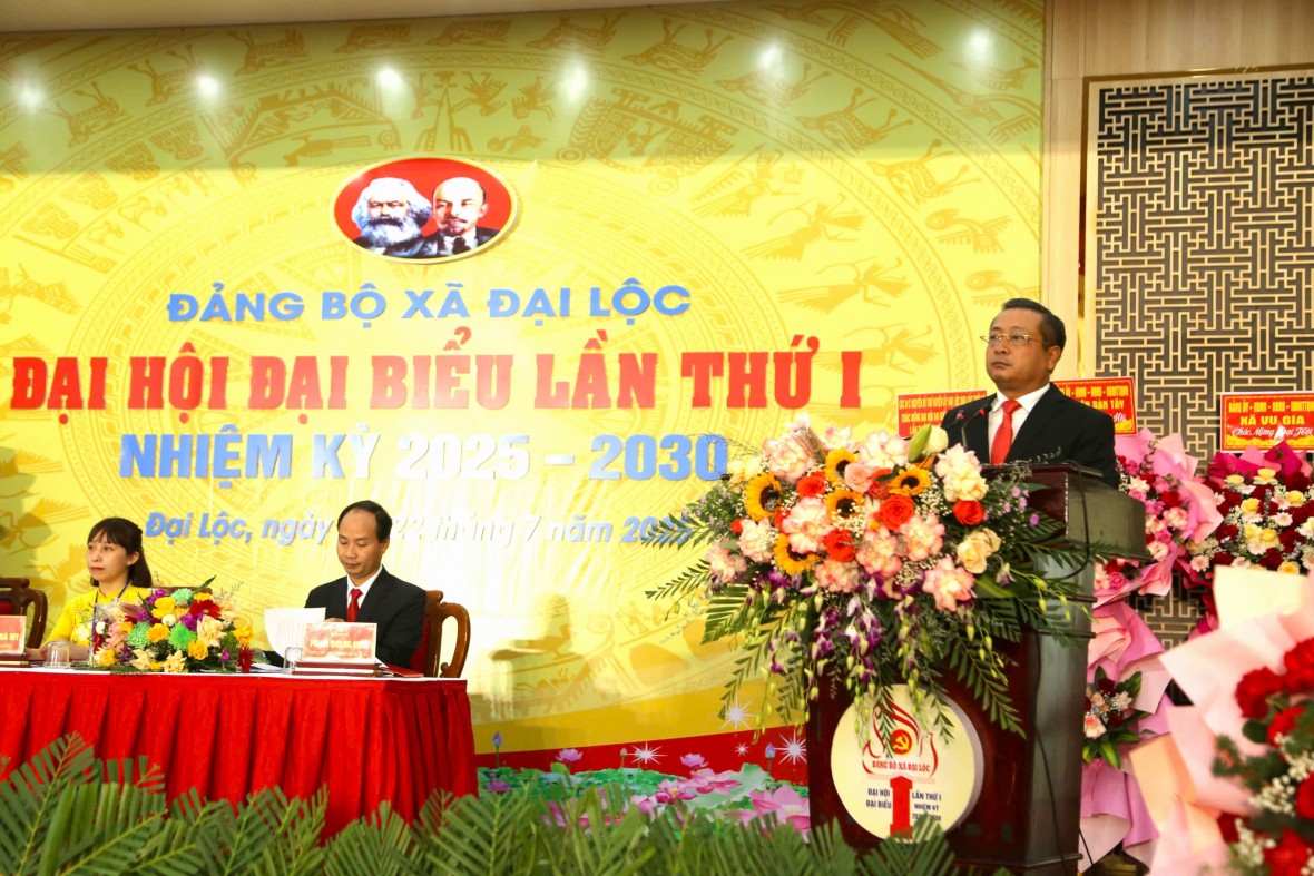 Xã Đại Lộc đặt mục tiêu trở thành phường kiểu mẫu vào năm 2030