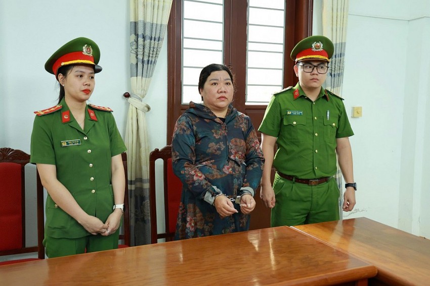 Bị can Nguyễn Thị Linh Bị can Nguyễn Thị Linh