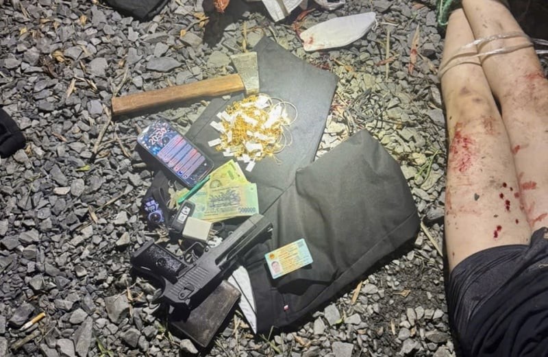 Bắt đối tượng dùng súng cướp tiệm vàng ở Tây Ninh