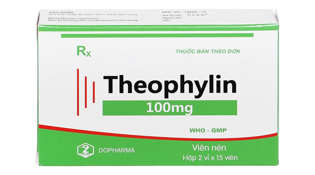Bộ Y tế thu hồi toàn quốc thuốc hen suyễn giả Theophyllin 100mg.