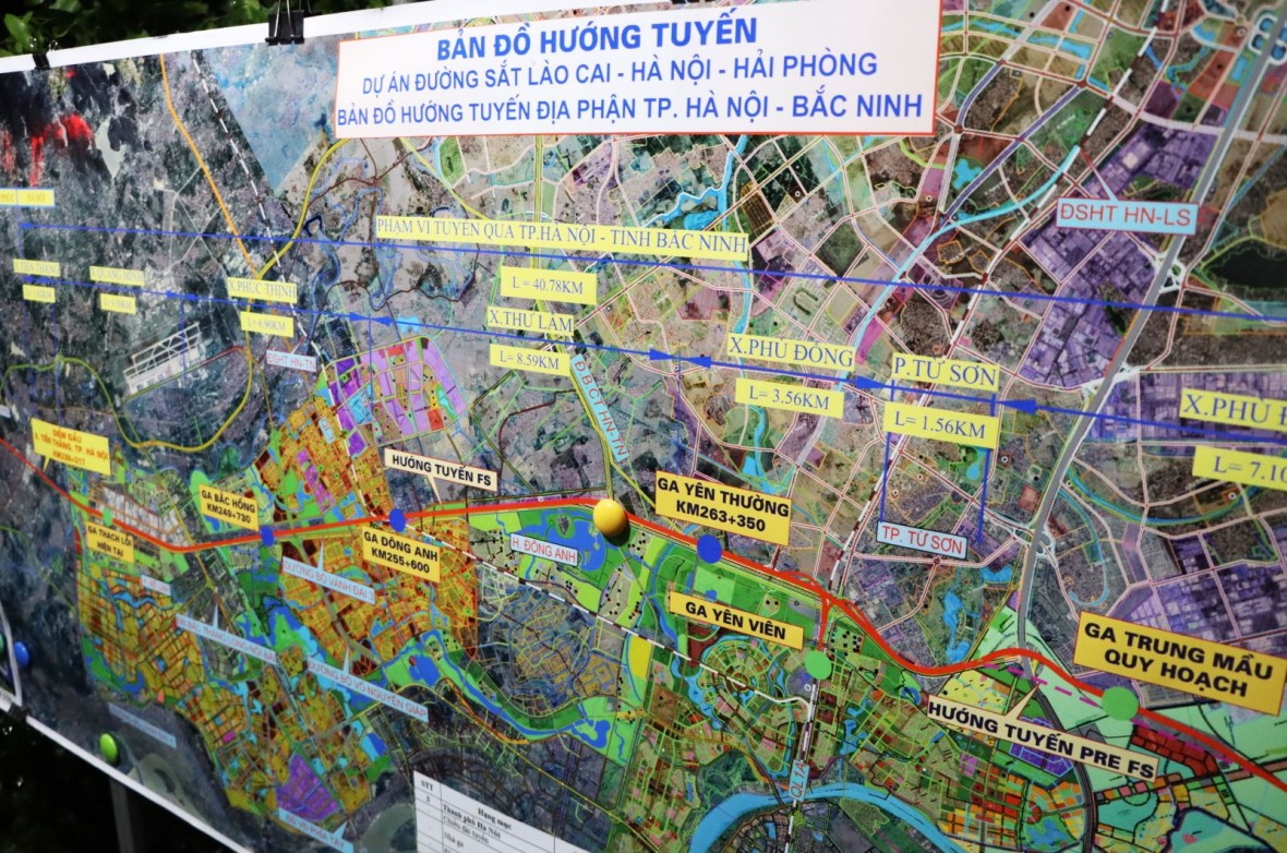 Mặt bằng tổng thể Dự án. (Ảnh: Cổng TTĐT Bắc Ninh)