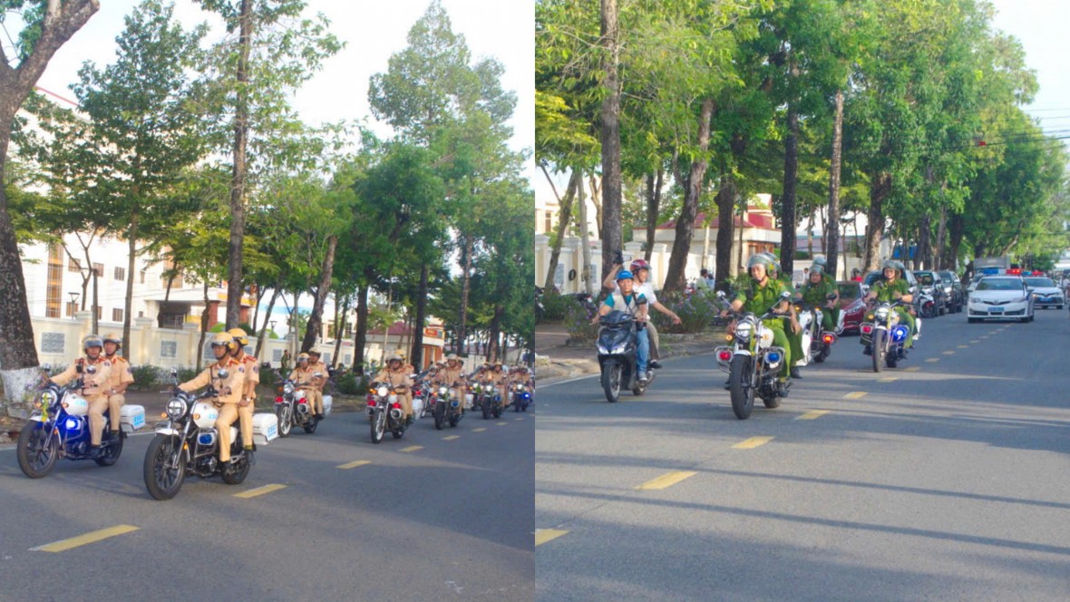 Cà Mau: Ra quân cao điểm tấn công, trấn áp tội phạm bảo đảm an ninh, an toàn Đại hội Đảng các cấp