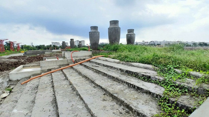 Cận cảnh công viên lớn nhất xã Gia Lâm về đích chậm hơn dự kiến Cận cảnh công viên lớn nhất xã Gia Lâm về đích chậm hơn dự kiến