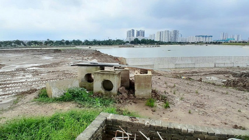 Cận cảnh công viên lớn nhất xã Gia Lâm về đích chậm hơn dự kiến Cận cảnh công viên lớn nhất xã Gia Lâm về đích chậm hơn dự kiến