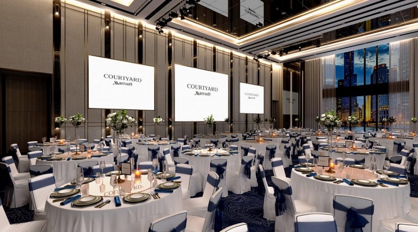 Không gian sự kiện kết hợp nghỉ dưỡng đẳng cấp tại khách sạn cao nhất trung tâm Đà Nẵng