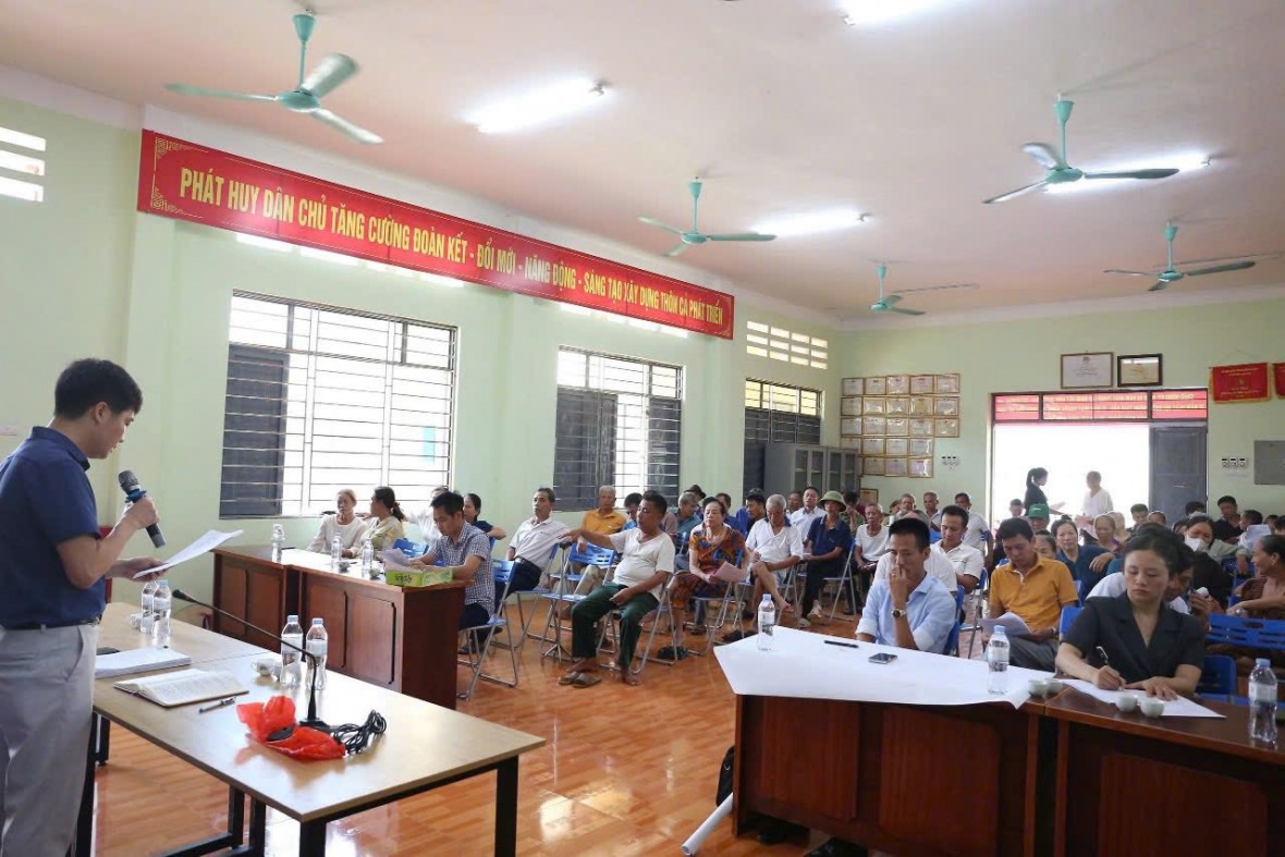 Hà Nội: Sóc Sơn triển khai Dự án hạ tầng thôn Cả