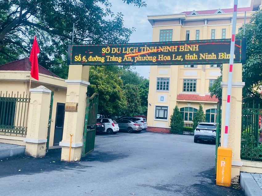 Trụ sở Sở Du lịch tỉnh Ninh Bình.