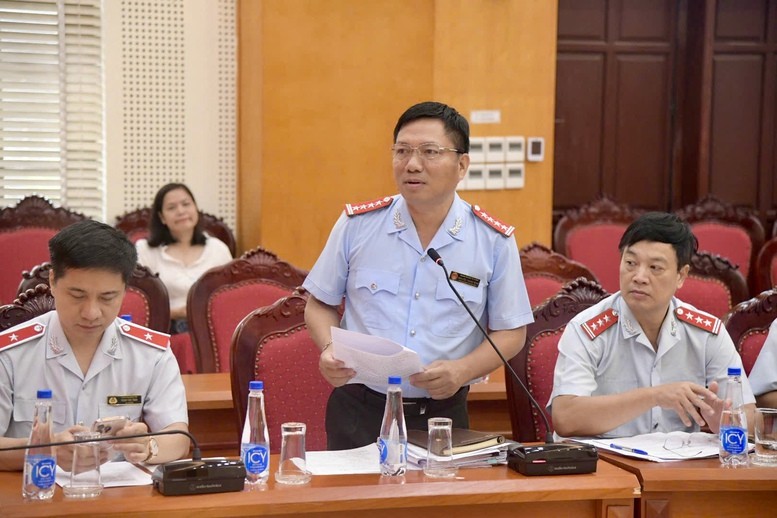 Ông Nguyễn Thanh Bình, Phó Cục trưởng Cục VI, Trưởng Đoàn Thanh tra đã công bố toàn văn Quyết định số 670 ngày 23/7/2025 của Thanh tra Chính phủ - Ảnh: TTCP