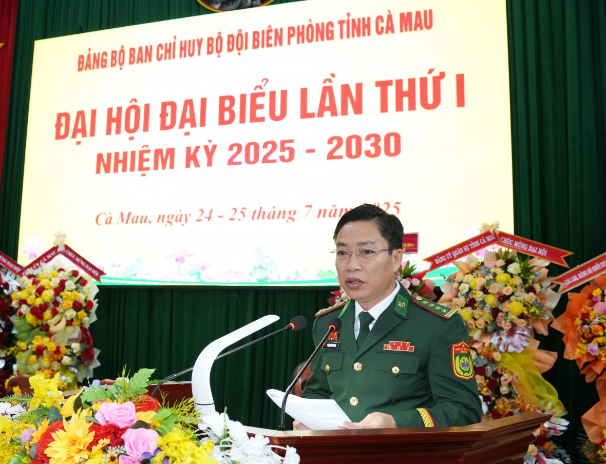 Đảng bộ BĐBP Cà Mau: Vững biên giới, mạnh chính quy, hiện đại