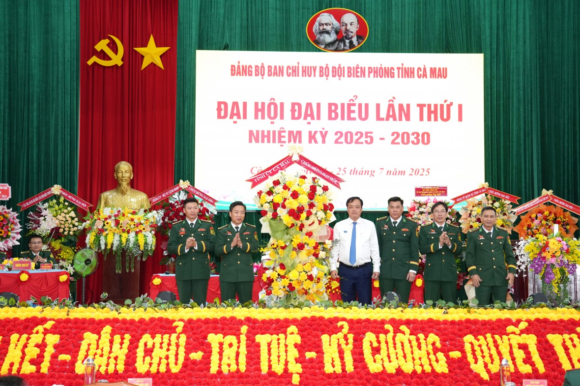 Đảng bộ BĐBP Cà Mau: Vững biên giới, mạnh chính quy, hiện đại