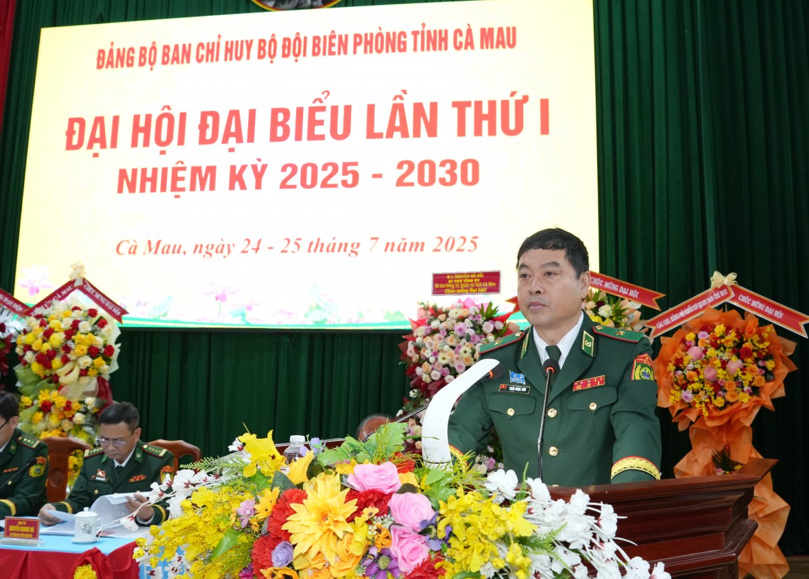 Đảng bộ BĐBP Cà Mau: Vững biên giới, mạnh chính quy, hiện đại