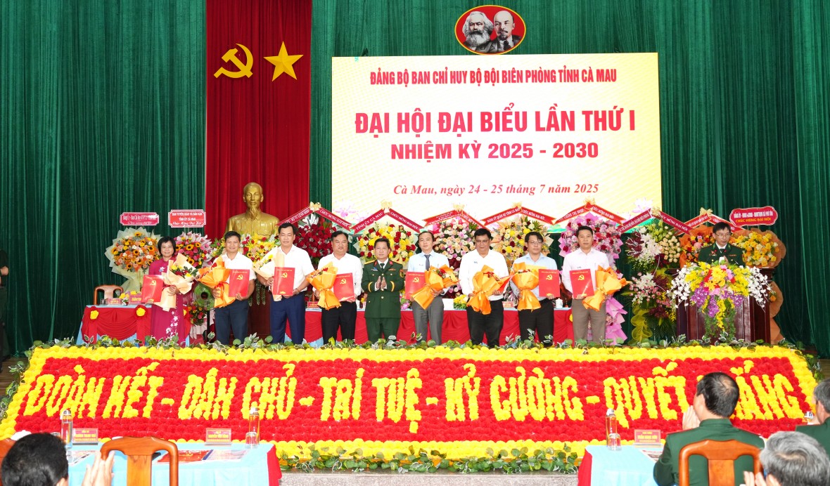 Đảng bộ BĐBP Cà Mau: Vững biên giới, mạnh chính quy, hiện đại