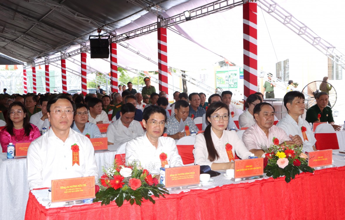 Xây dựng phong trào toàn dân bảo vệ ANTT phải hợp lòng dân, vì lợi ích của dân