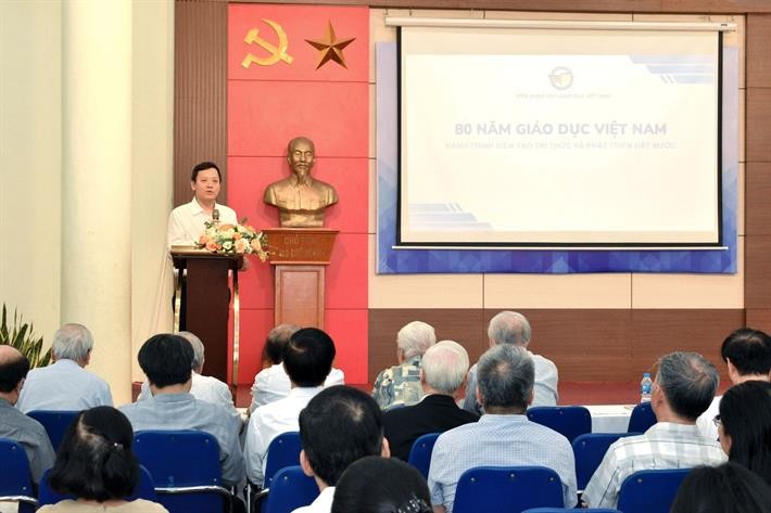 Hội thảo góp ý bản thảo cuốn sách “80 năm Giáo dục Việt Nam”