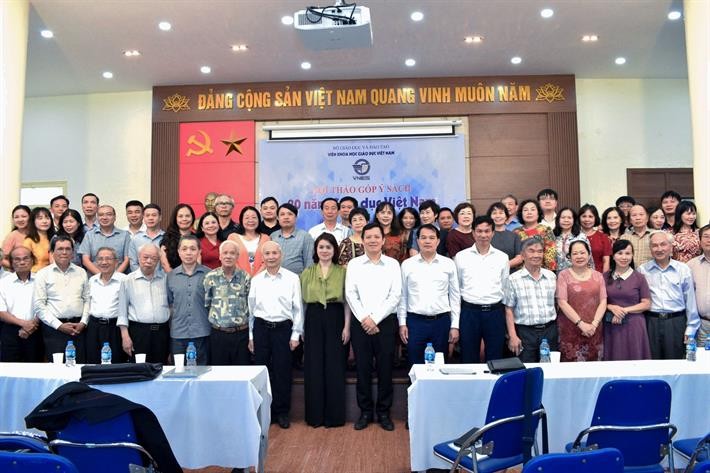 Hội thảo góp ý bản thảo cuốn sách “80 năm Giáo dục Việt Nam”