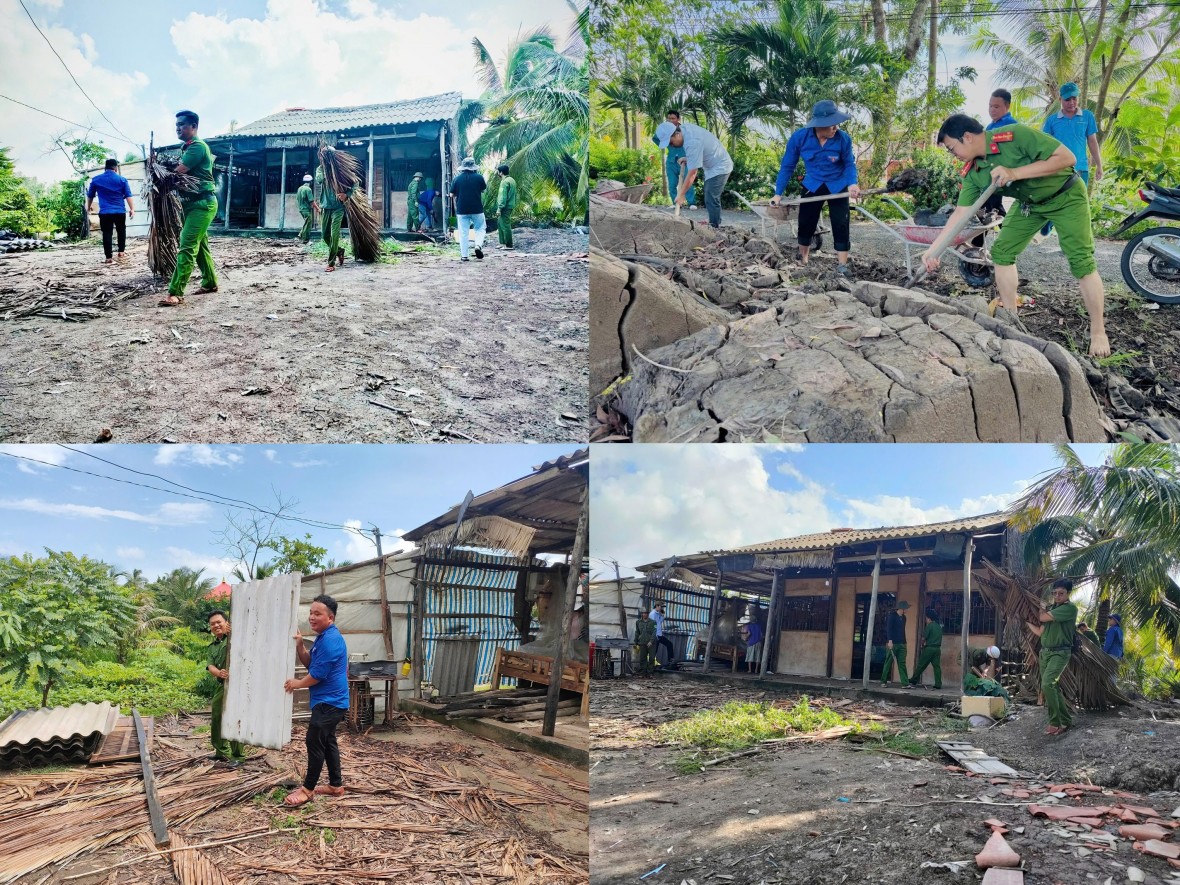 Công an tỉnh Cà Mau: Đền ơn, đáp nghĩa bằng hành động thiết thực