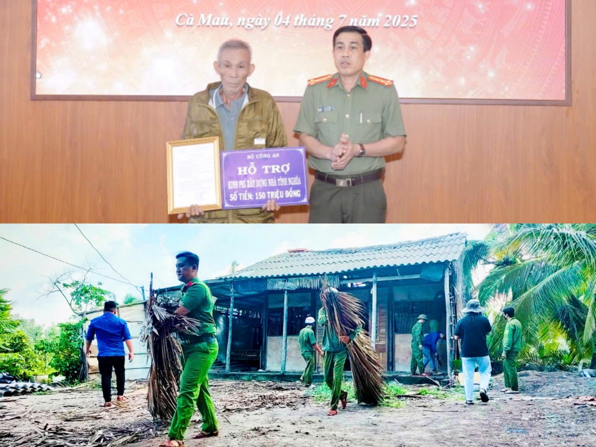 Công an Cà Mau sáng ngời truyền thống “Uống nước nhớ nguồn”