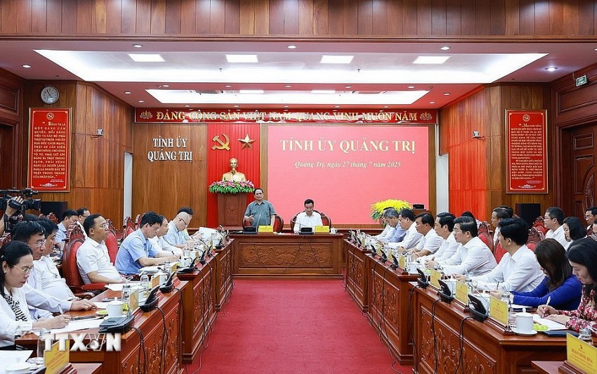 Thủ tướng: Quảng Trị không thiếu tiềm năng phát triển, nếu không làm giàu thì có lỗi với nhân dân