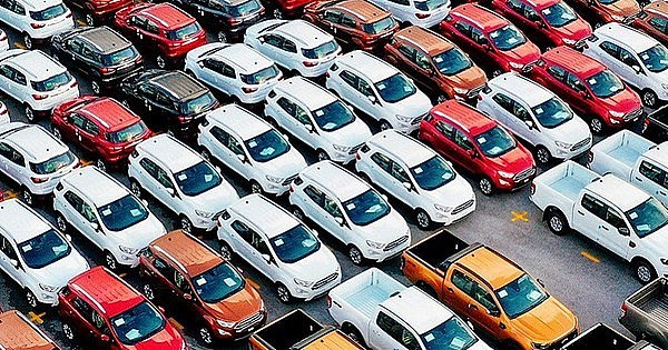 Ô tô nhập khẩu từ Thái Lan, Indonesia, Trung Quốc chiếm tới 95% tổng lượng xe