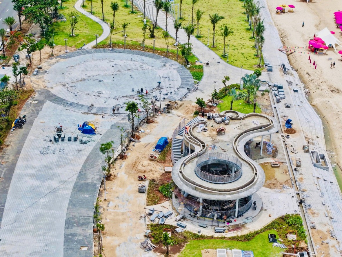 Đẩy nhanh tiến độ dự án chỉnh trang đường Thùy Vân và Bãi Sau