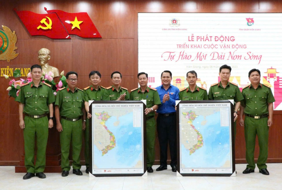 CAND và Tỉnh đoàn Kiên Giang phát động Cuộc vận động tự hào một dải non sông - Ảnh minh họa