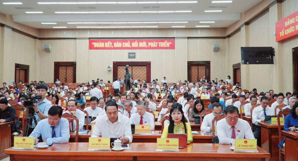 Kỳ họp thứ 2 HĐND tỉnh An Giang khóa X, nhiệm kỳ 2021 - 2026