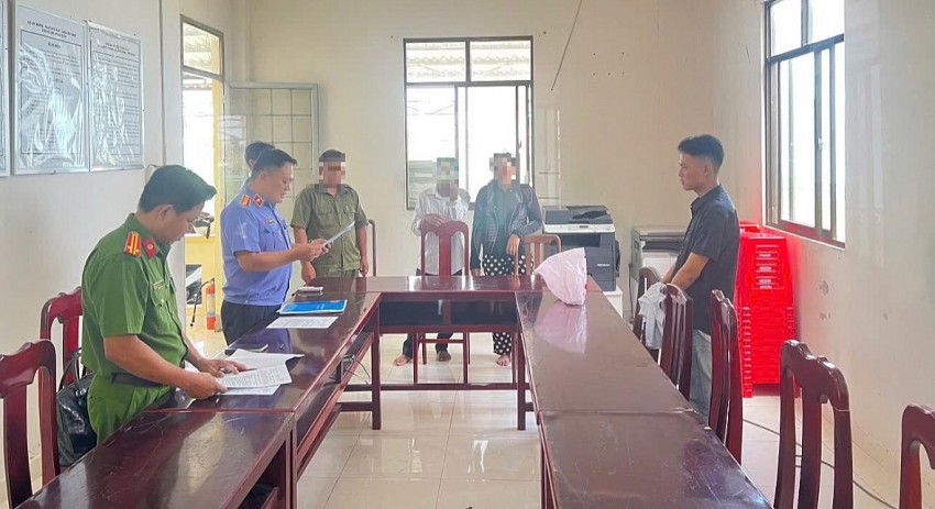  Cơ quan Điều tra VKSND tối cao tống đạt các quyết định tố tụng đối với bị can. 