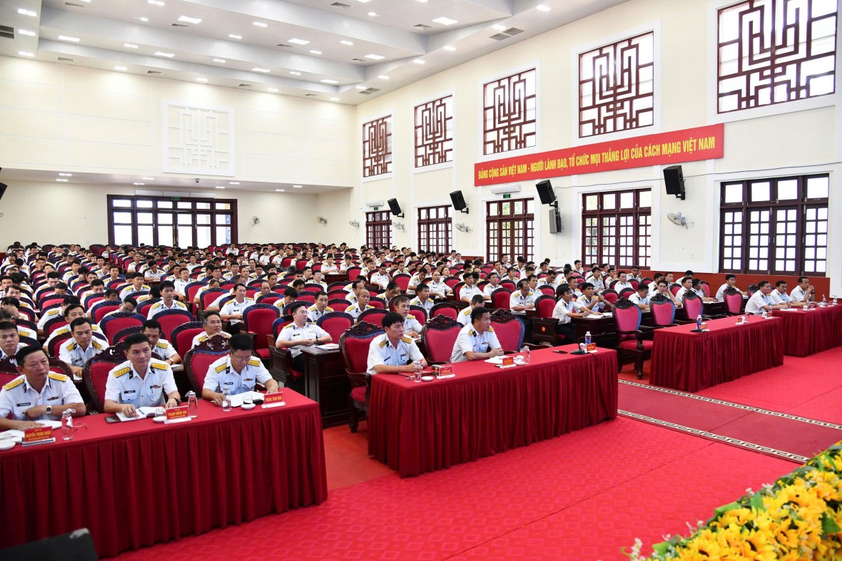 Bộ Tư lệnh Vùng 5 Hải quân tổ chức Hội nghị giáo dục nhiệm vụ quân chủng 6 tháng cuối năm