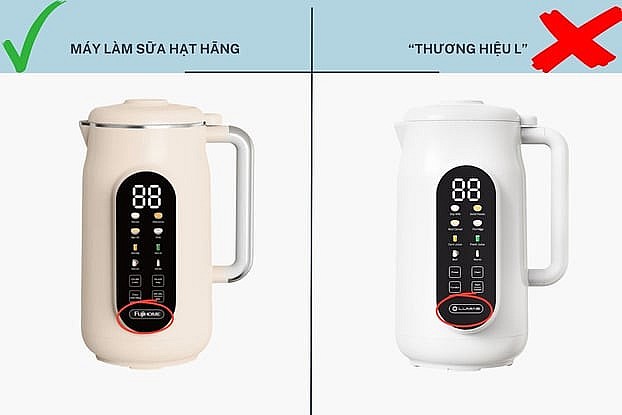 Tưởng khác biệt, hóa ra giống nhau? Khách hàng dễ dàng bị nhầm lẫn bởi các sản phẩm cùng khuôn phôi nhưng khác logo