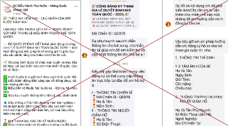 Các đối tượng dẫn dắt phụ huynh đăng ký làm nhiệm vụ để chiếm đoạt tài sản.