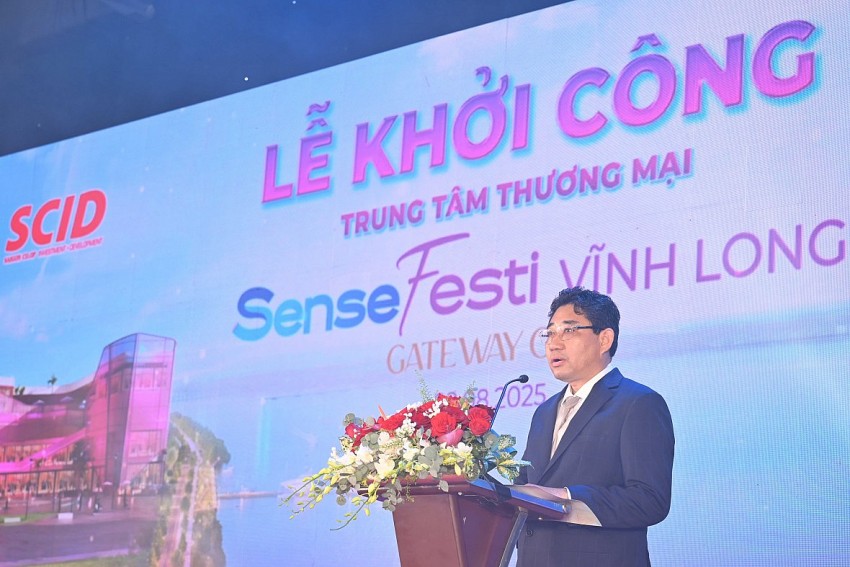 SCID khởi công Trung tâm thương mại lớn nhất tỉnh Vĩnh Long