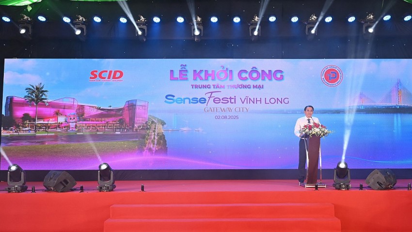 SCID khởi công Trung tâm thương mại lớn nhất tỉnh Vĩnh Long