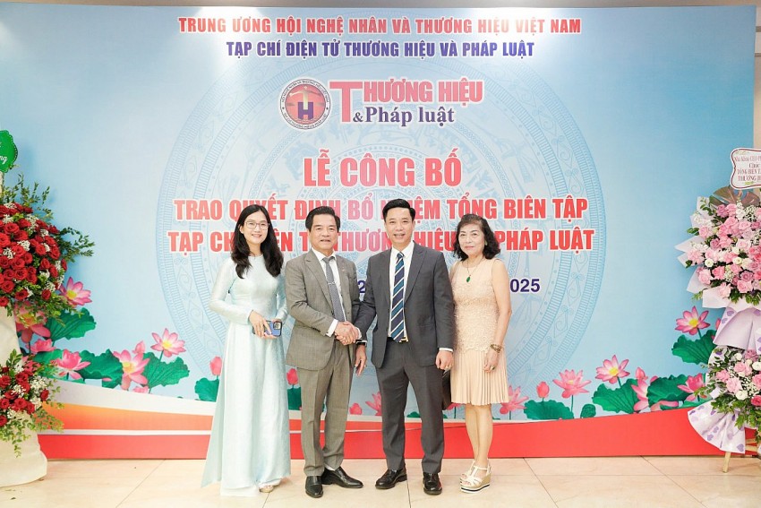 Nhà báo Cảnh Chi Tuyên giữ chức Tổng Biên tập Tạp chí Điện tử Thương hiệu và Pháp luật